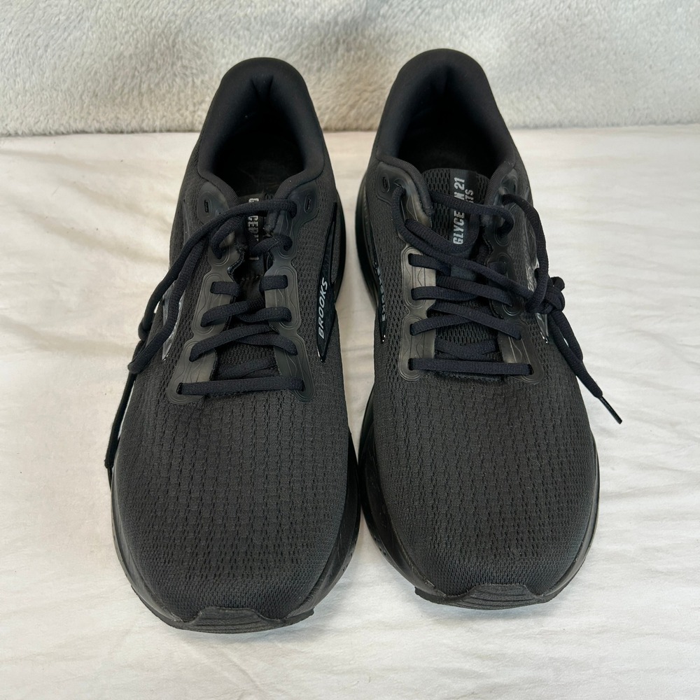 Brooks Glycerin GTS 21 Mens Running Shoes Black Low Top Sneaker Size 12 - Picture 2 of 16